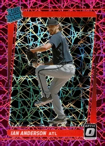 2021 DONRUSS OPTIC PINK VELOCITY PRIZM PARALLEL #47 IAN ANDERSON 007/249 RC - Bild 1 von 1