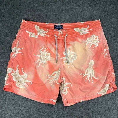 Bañador Pantalones Cortos Vilebrequin XL Coral Estampado Pulpo Playa Vacaciones Foto 1 de 4