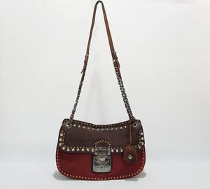Bolso de hombro con tachuelas Miu Miu 41365627 - Imagen 1 de 10