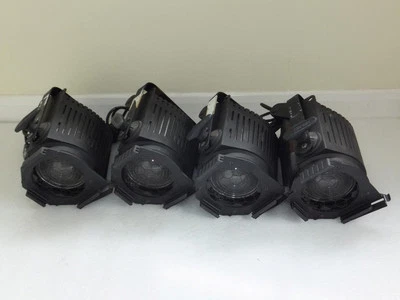 4 x STRAND QUARTET F STAGE LIGHTS FRESNEL 500W 650W LIGHTING THEATRICAL FILM - Image 1 of 4