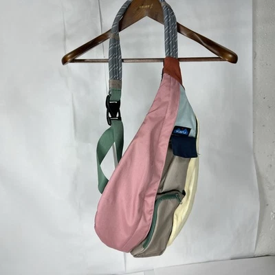 Kavu веревки слинга сумка Snowcone пастели через плечо сумка с короткими ручками Rei Gorp Core - Изображение 1 из 4