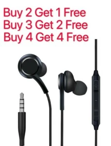 For Samsung Galaxy A10e/A01/A21/A51/A7/A50 Headphone Earphone Headset Earbud - Zdjęcie 1 z 4