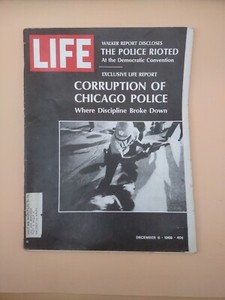 Vintage Life Magazine December 6th 1968. Corruption of the Chicago Police