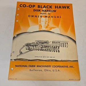 Vintage Co-op Black Hawk Scheibenegge Modell 70 Bedienungsanleitung - Bild 1 von 5