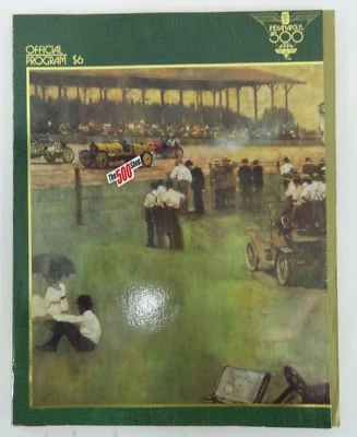 1991 Indianapolis 500 75th Souvenir Program Rick Mears Team Penske  - Image 1 of 4