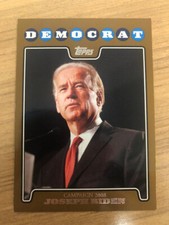 2008 Topps Gold JOSEPH BIDEN #C08-JB Joe President Campaign