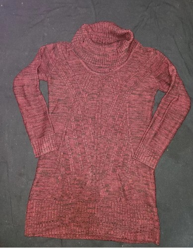 ALYX Vestito Maglione Maglia Borgogna Donna Taglia L