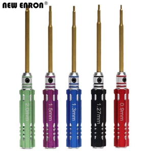 0.9/1.27/1.3/1.5/2.0mm Hexagon Screwdriver Screw Driver Tools for RC SCX24 JIMNY - Picture 1 of 6