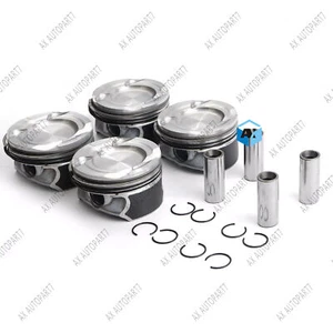 MAHLE Pistons Rings Set STD Φ20mm for Mercedes-Benz GLA200 B200 M270.910 1.6 T - Picture 1 of 6
