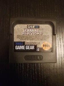 Jeopardy - Sega Game Gear UNTESTED Game Only - Picture 1 of 2