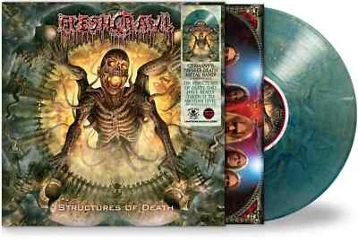 FLESHCRAWL - Structures of Death (LIM. 300 COLORED*DEATH METAL KILLER*1st TIME V - Bild 1 von 2