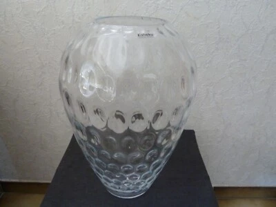 Kaheku Glasvasen VASE, Vase Höhe 38 cm Öffnung 11,5cm - Bild 1 von 3