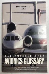 Avionics Glossary 1996 Fall &  Winter Original  - Imagen 1 de 7