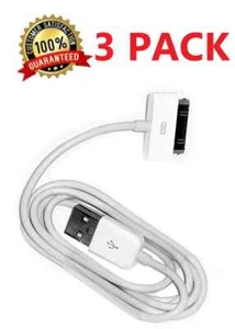 Cable de sincronización/datos de carga USB 3x 30 pines para Apple iPod classic/nano 4/5/6 - Imagen 1 de 3