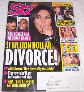 Star Magazine March 7, 2016 Kim Kardashian - Bild 1 von 1