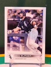 2022 Topps Series 1 Rookie #186 Jake Burger (RC) Chicago White Sox