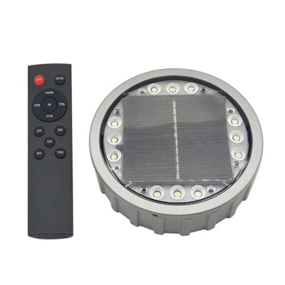 Aluminum Solar Ground Light Outdoor For Garden Lawn Deck Driveway Dock Road - Image 1 of 4