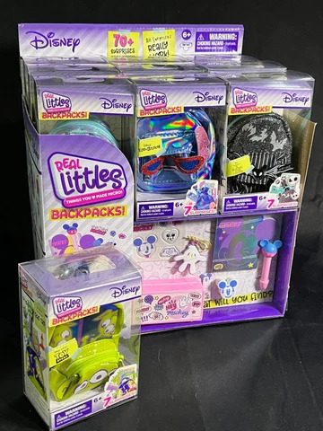 Real Littles DISNEY Backpacks HELLO KITTY + CARRIERS +LILO,  KUROMI,  look! SALE Cover