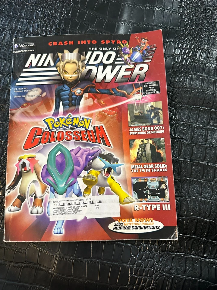 Nintendo Power Magazine # 178 April 2004 - Pokemon w/ 007 Poster - Image 1 of 1