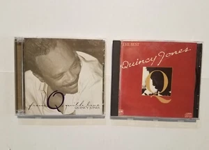 CD lot of 2 Quincy Jones Jazz Funk Fusion With Love, The Best VG preowned - Picture 1 of 3