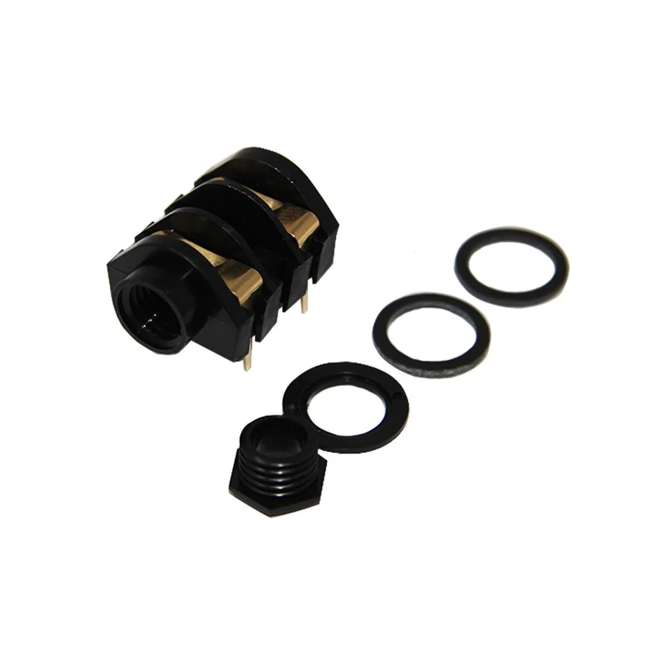 CL13106G Hembra Jack 6,35mm hembra mono con doble interruptor THT CLIFF - Imagen 1 de 1