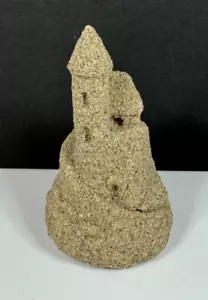 Vintage Mr. Sandman Sand Castle Art Sculpture Real Sand Figurine Beach Nautical - Picture 1 of 6