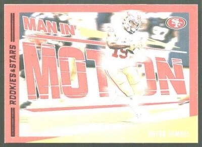 2023 Panini Rookies & Stars #MM-7 Deebo Samuel Man In Motion - Image 1 of 2