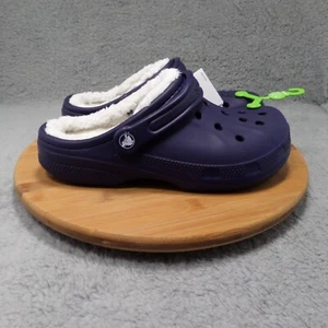 Crocs Ralen Lined Navy Clogs Woman's Size Shoes 9-11 Men's Sizes 7-9 16244-49U - Picture 1 of 9