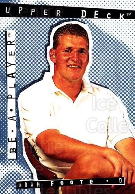 1994-95 Be A Player #42 Adam Foote - Image 1 of 1