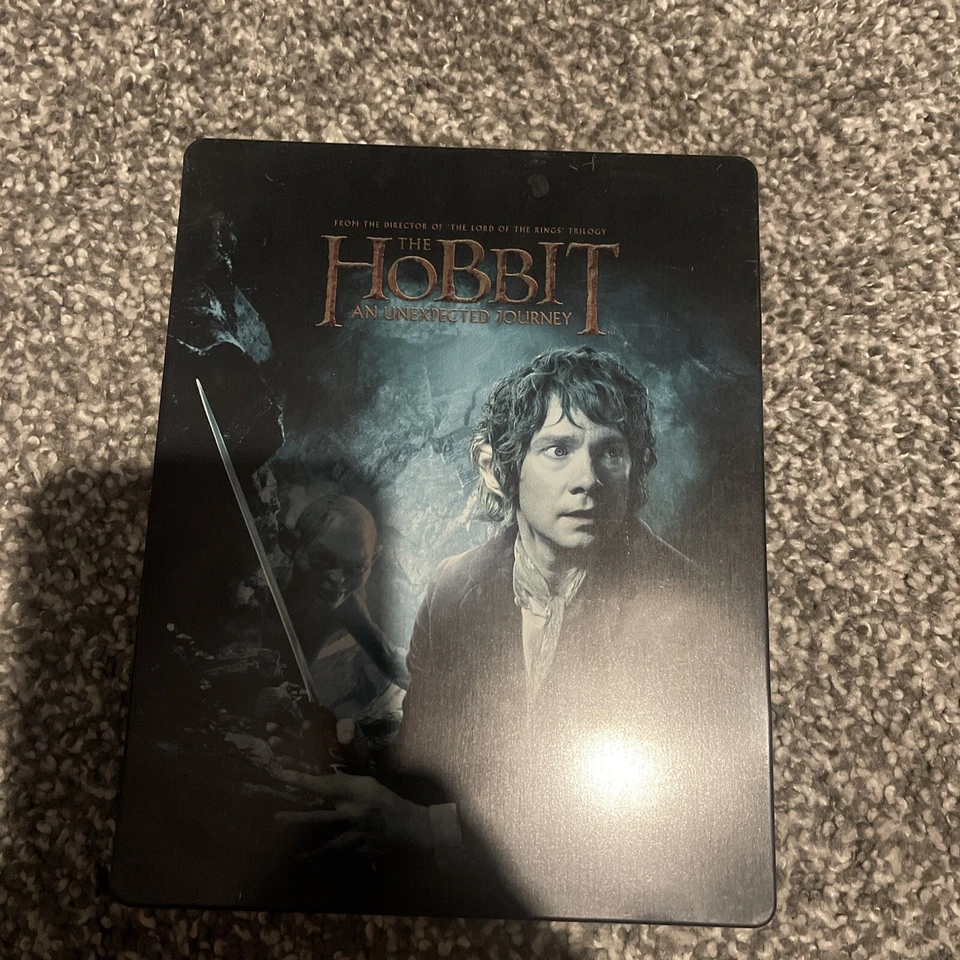 The Hobbit An Unexpected Journey Steelbook Edition Blu Ray    - Image 1 of 1