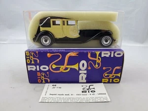 New Rio Italy No. 66 Bugatti Royale 1927-1933 1:43 Scale in Box - Picture 1 of 5