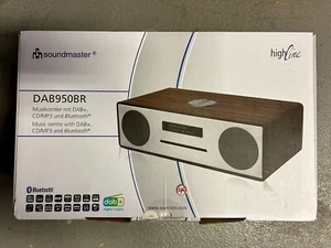 Soundmaster DAB950BR Music Centre with DAB+, CD/MP3, USB and Bluetooth® - Picture 1 of 2