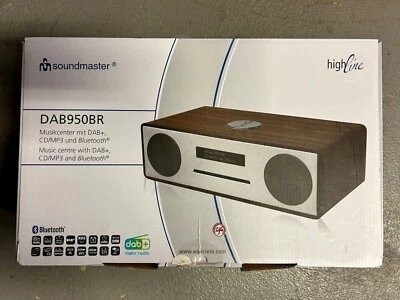 Soundmaster DAB950BR Music Centre with DAB+, CD/MP3, USB and Bluetooth® - Image 1 of 2