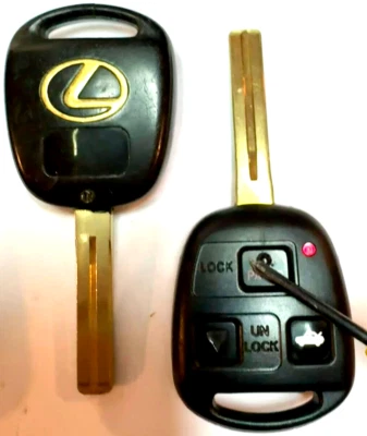 oem keyless remote Lexus ES300 SC300 SC400 GS30 HYQ1512V HYQ12BBT CAR key fob 4C - Image 1 of 4
