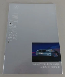 Produktinformation / Produktaktuell Mercedes-Benz C140 500 SEC / 600 SEC v. 1992 - Bild 1 von 3
