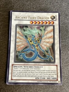Yugioh Ancient Fairy Dragon ANPR-EN040 Ultimate Rare LP - Picture 1 of 9