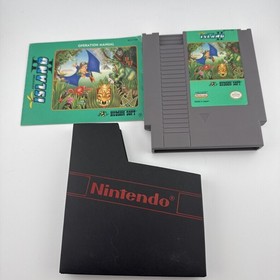 Adventure Island 2 NES&mdash;With Manual&mdash;Tested 