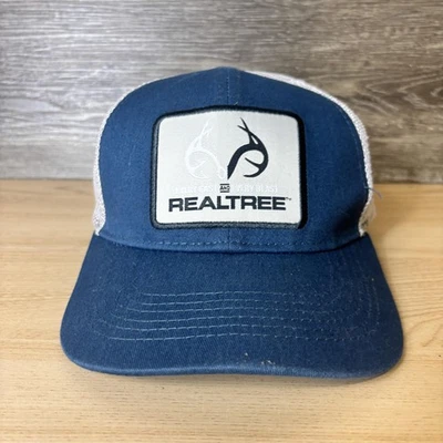 Realtree 帽子 Snap Back 网眼卡车司机布贴 Every Cast Every Blast 男式 — 第 1/4 张图片