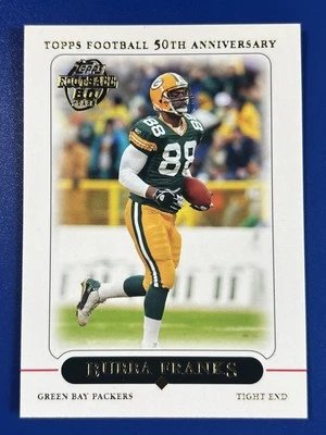 2005 Topps Football Bubba Franks Green Bay Packers #96 - Image 1 of 2
