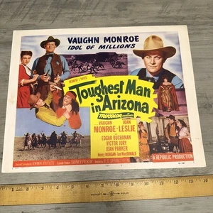Toughest Man in Arizona 11 x 14 Lobby Card Vaughn Monroe Joan Leslie Western - Bild 1 von 7