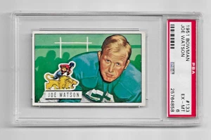 1951 BOWMAN FOOTBALL CARD #133 JOE WATSON GRADED PSA 6 NQ NFL DETROIT LIONS - Picture 1 of 5