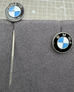 Juego de pasadores de solapa de palo BMW vintage firmados por Gimbel Krummacher - Imagen 1 de 4