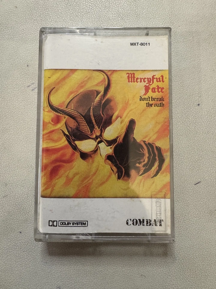 Mercyful Fate - Don't Break The Oath (Cass, Album, Whi) 1984  MXT-8011, MXT 8011 - Image 1 of 4