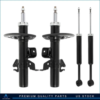 Front Rear Shocks Struts Driver & Passenger Side For 2015-2017 Chrysler 200 - Image 1 of 4