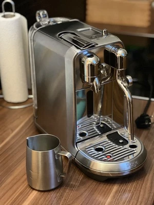 Sage Creatista Plus ---- Nespresso Kapsel Kaffeemaschine mit Milchaufschäumer - Bild 1 von 4