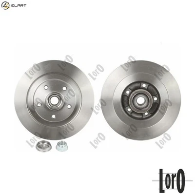 2x BRAKE DISC 231-04-081 FOR RENAULT LAGUNA/III/Grandtour LATITUDEK4M 824 1.6L - Image 1 of 4