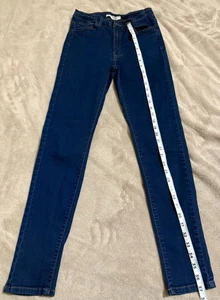 KanCan Gr. 28 Mid Rise Skinny Jeans Denim Stretch KC663QH Dark Wash Blau - Bild 1 von 6