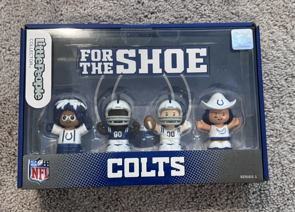 Fisher Price Little People - Indianpolis Colts (NFL) For The Shoe - Image 1 of 1
