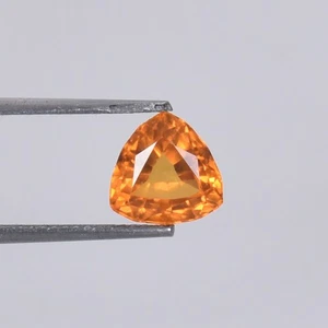 AAA Zafiro Naranja Natural Padparadscha 5.50 Ct Trillón Corte Piedra Preciosa Suelta - Imagen 1 de 4