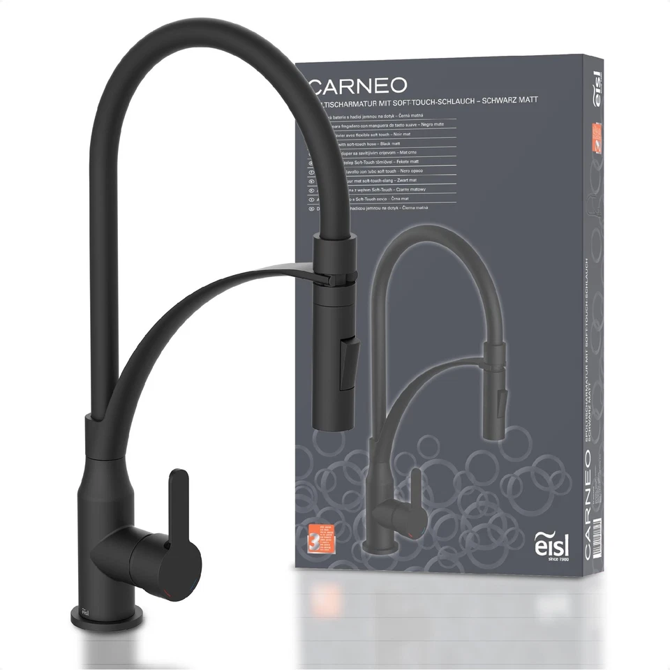Küchenarmatur mit ausziehbarem Auslauf EISL NI183CARB CARNEO unvollständig